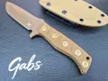Нож Benchmade Fixed Adamas 375FE-1,Sibert Design,CPM CruWear ,фултанг, снимка 10