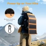 Сгъваем соларен панел 20W с USB и Type-C , снимка 5