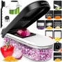 Кухненски инструмент за рязане на зеленчуци Mandoline 10 в 1 НОВ, снимка 1