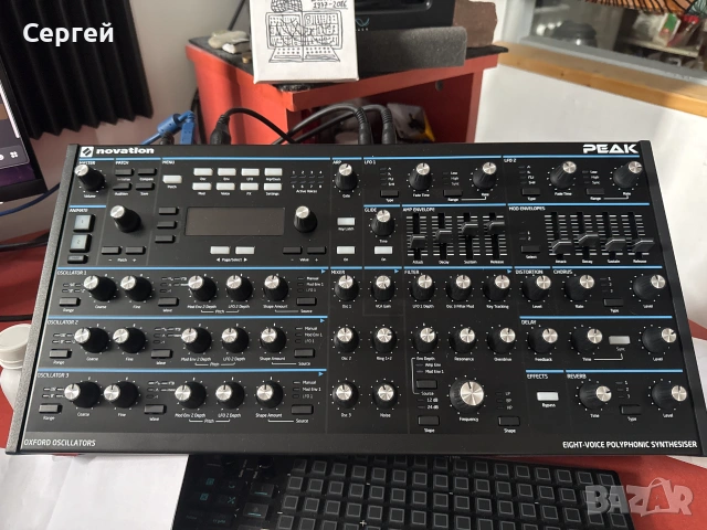 Синтезатор Novation Peak, снимка 3 - Синтезатори - 54996328