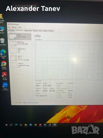 Лаптоп Lenovo Thinkpad T470, снимка 8 - Лаптопи за работа - 55539801