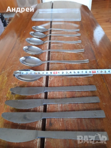 Стар Руски комплект прибори за хранене, снимка 4 - Други ценни предмети - 54263078