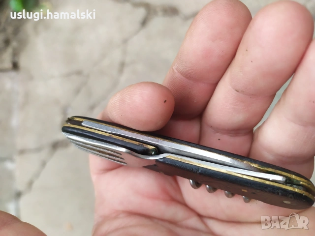 Стар български джобен нож, снимка 10 - Антикварни и старинни предмети - 54883867