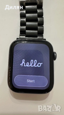 Apple Watch Series 6, 44mm, черен цвят., снимка 3 - Смарт часовници - 54128144