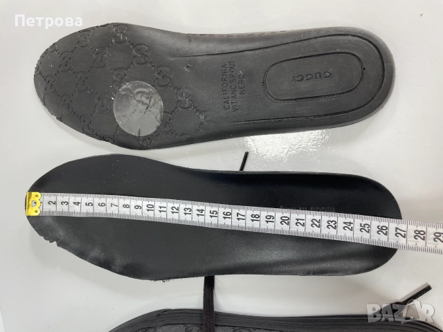 маратонки Gucci 41.5 Оригинал, снимка 13 - Маратонки - 55108621