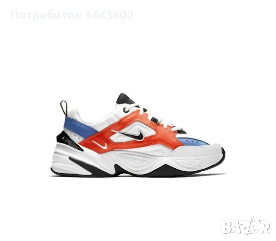 Nike M2K Tekno White Black Orange (Women's), снимка 6 - Маратонки - 55296091