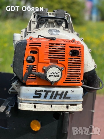STIHL BR420 , снимка 4 - Градинска техника - 54536948