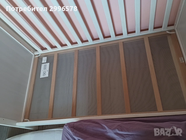 Детско креватче + матрак две нива и преграда, снимка 6 - Спални и легла - 55144565