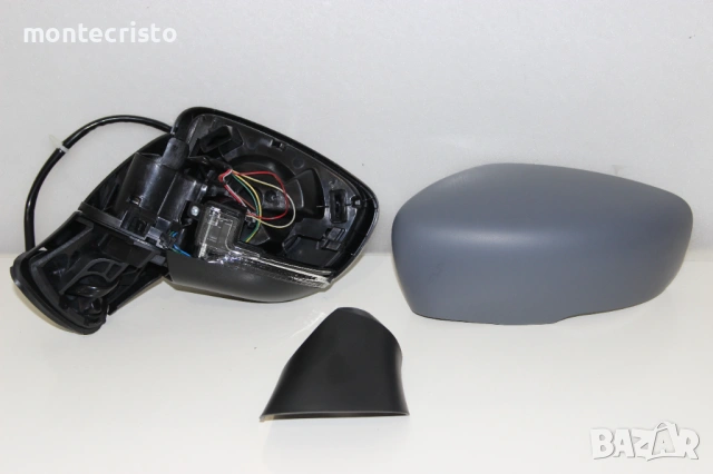 ✔️НОВО ляво огледало Nissan Micra K14 (2017-2023г.) Led мигач 9 пина прибиране прибиращо 963025FA0C, снимка 3 - Части - 54570600