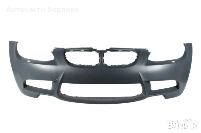 Предна броня M с дюзи за фарове с отвори за халогени за BMW 3 BLIC
