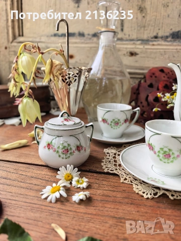 Мини сервиз за кафе , снимка 3 - Сервизи - 54884497
