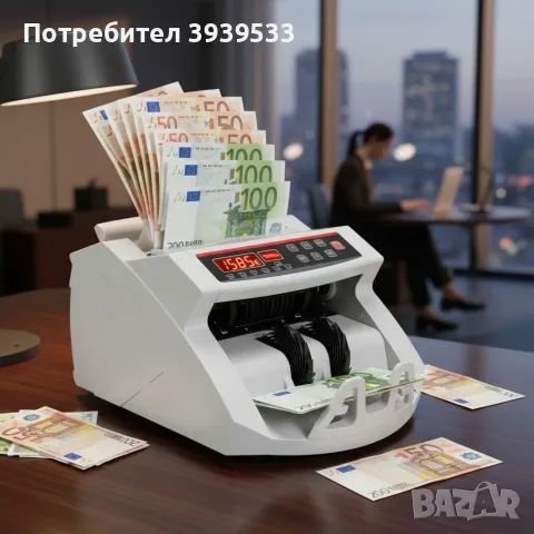 Машина за броене на пари / евро, снимка 6 - Оборудване за магазин - 55382433