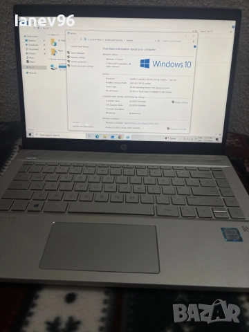 HP Pavilion 14-ce0502sa | Intel Core i5-8250U | 8GB RAM | 128GB SSD, снимка 4 - Лаптопи за работа - 55449300