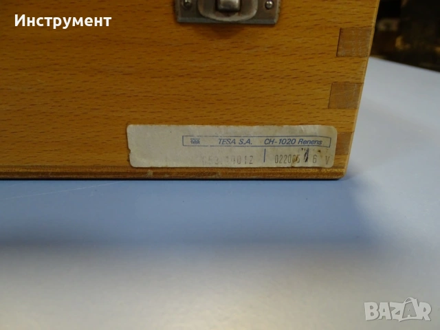 Нивелир машинен TESA Minilevel 53.T00T2 precicion inelinometer L-150mm, снимка 12 - Други инструменти - 54916055