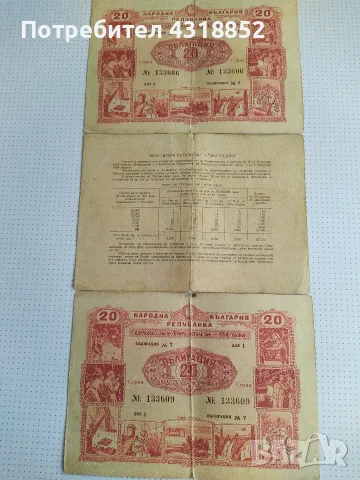 Продавам стари облигации 