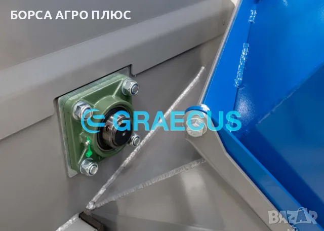 GRAECUS Раздробител за клони гръцки KT19, снимка 2 - Селскостопанска техника - 55450749