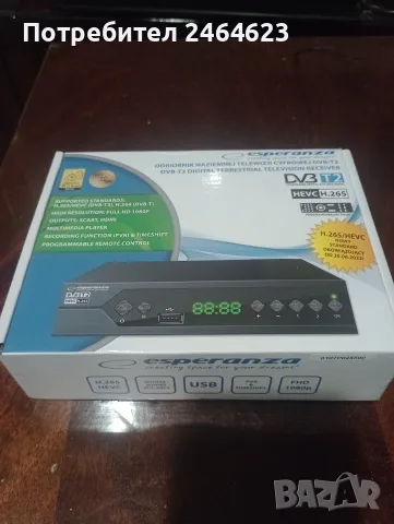 Esperanza DVB-T2 в отлично състояние 