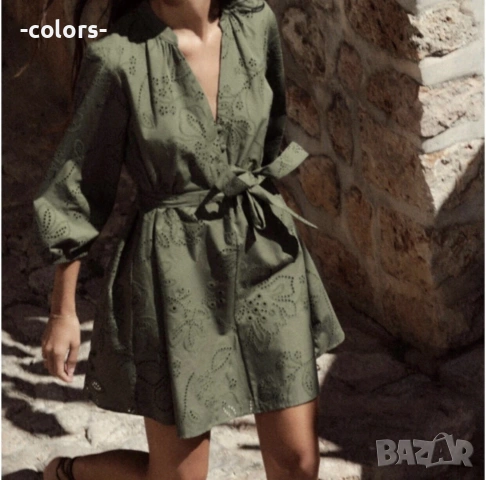 Рокля Zara с шифли