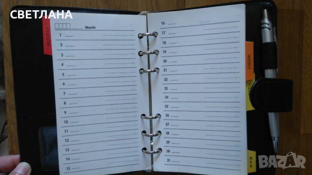 Бележник А5, органайзер,кожен тефтер, снимка 6 - Ученически пособия, канцеларски материали - 54244594