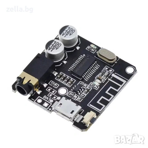Bluetooth 5.0 аудио приемник VHM-314 с USB – Външна звукова карта, авто адаптер, приложение 10062, снимка 4 - Друга електроника - 54656888