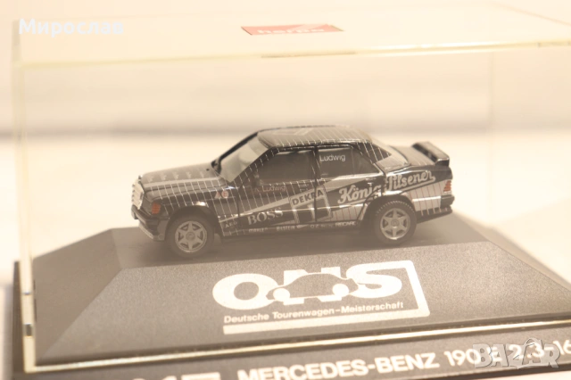 HERPA H0 1/87 MERCEDES BENZ 190 E AMG МОДЕЛ КОЛИЧКА, снимка 2 - Колекции - 54617619