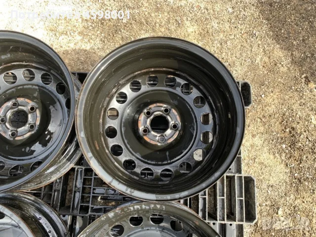 4бр.Оригинални железни джанти 16цола ET50 5x112 за Vw,Audi,Seat,Skoda, снимка 10 - Гуми и джанти - 55594000