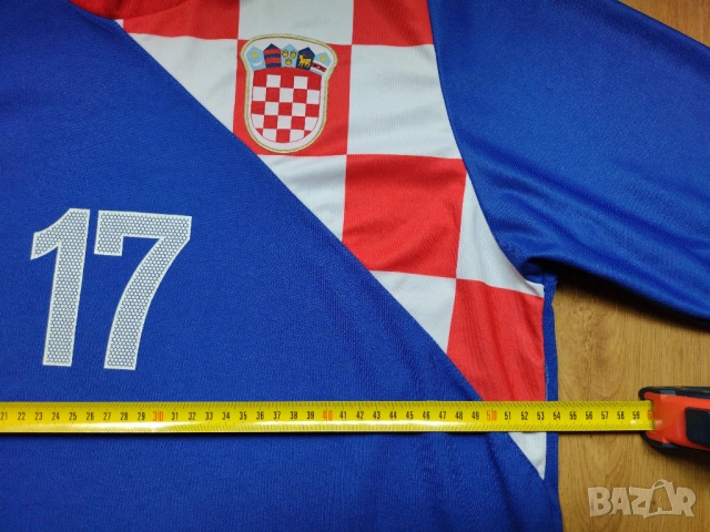 Hrvatska / #17 Мandzukic - мъжка футболна тениска на Хърватска, снимка 11 - Спортни дрехи, екипи - 54869921