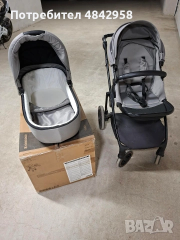 Детска количка Kikka Boo Thea 2 в 1, снимка 6 - Детски колички - 54727678