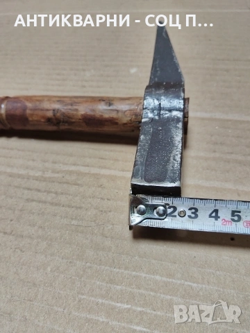 Соц Стар Каменоделски Чук 0.700кг. НОМЕР 1735., снимка 12 - Антикварни и старинни предмети - 53952054