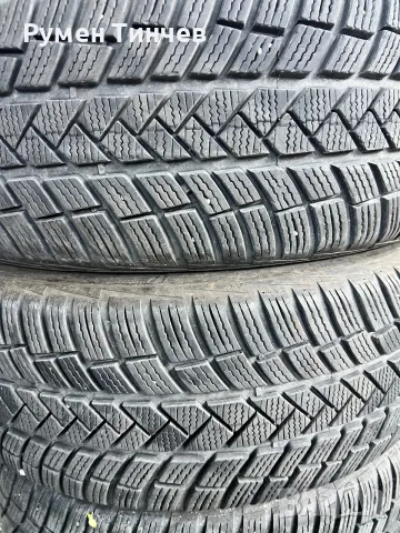 4бр зимни гуми 215-55-17, снимка 3 - Гуми и джанти - 55388105