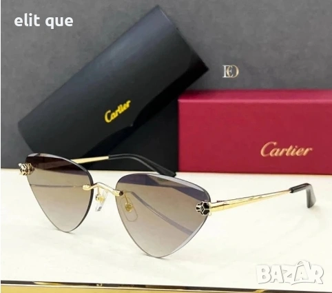 очила с калъф, кутия и ув защита cartier miu miu  chnl yves saint laurent gucci , снимка 6 - Слънчеви и диоптрични очила - 55243506