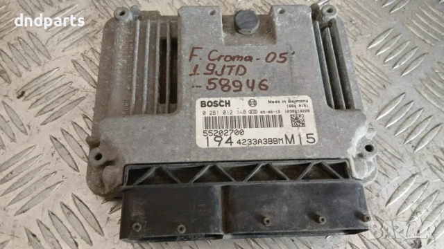 Компютър Fiat Croma 1.9 JTD 2005 0281012148 55202700
