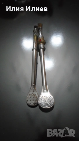 Bombilla метални сламки за пиене на чай Mate , снимка 2 - Прибори за хранене, готвене и сервиране - 54100961