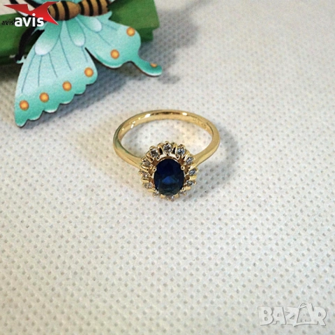 Пръстен с 14К златно покритие 224883