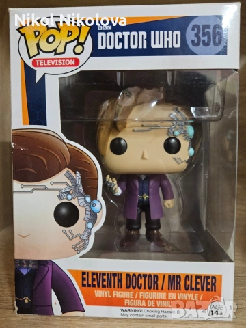 Doctor Who Funko Pop фигурка - Eleventh Doctor/Mr. Clever #356