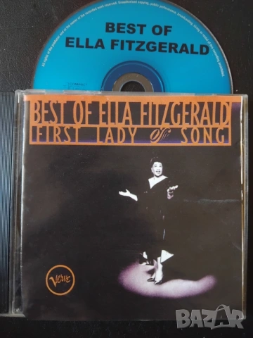 Ella Fitzgerald – Best Of Ella Fitzgerald: First Lady Of Song - матричен диск музика