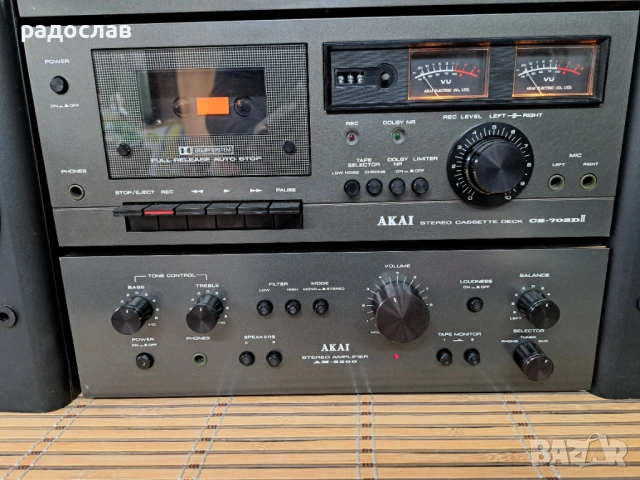 AKAI / AM- 2200 / AT- 2200L / CS-702DII / SW-MX, снимка 3 - Ресийвъри, усилватели, смесителни пултове - 54391013