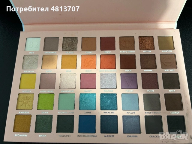 Палитра сенки Barry M, снимка 2 - Декоративна козметика - 54551449