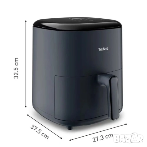 Фритюрник с горещ въздух TEFAL Easy Fry Max EY245B10, 1,2 кг, 5 л, 1500 W, снимка 7 - Фритюрници - 54700536