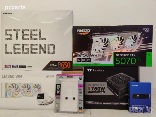 Геймърски компютър Ryzen 7800X3D 32GB RTX5070Ti, снимка 7 - Геймърски - 54269530