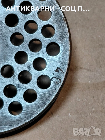 Соц Стара Месомелачка 2.250кг. НОМЕР 552., снимка 9 - Антикварни и старинни предмети - 54323466