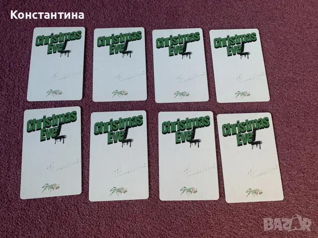 Stray Kids Christmas eveL сет фотокартички, снимка 2 - Колекции - 55589773