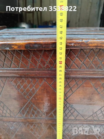 Стара ракла с дърворезба , снимка 6 - Антикварни и старинни предмети - 54225397