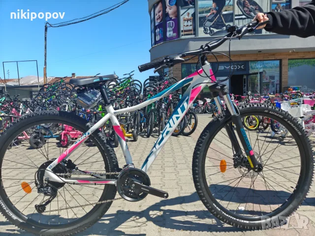 PA Велосипед 27.5" Maverick PRO LADY бял, снимка 12 - Велосипеди - 55440035
