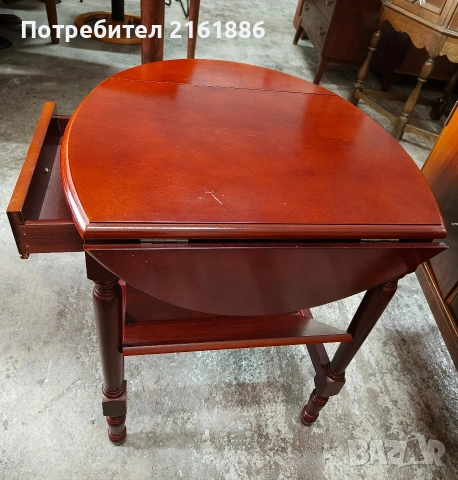 Разтегателна холна/ помощна маса , снимка 5 - Маси - 54617588