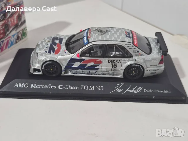 1/43 Mercedes C Klasse Dtm 95 Minichamps , снимка 5 - Колекции - 55438744