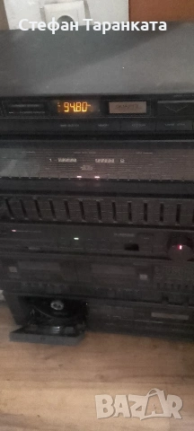SHARP-предусилвател, радио тунер,еквалайзер, касетофон, CD player във едно., снимка 5 - Аудиосистеми - 54543887
