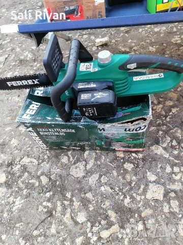 резачка за дърва феррекс комплект със батерия и зарядно устройство , снимка 3 - Други инструменти - 54159755