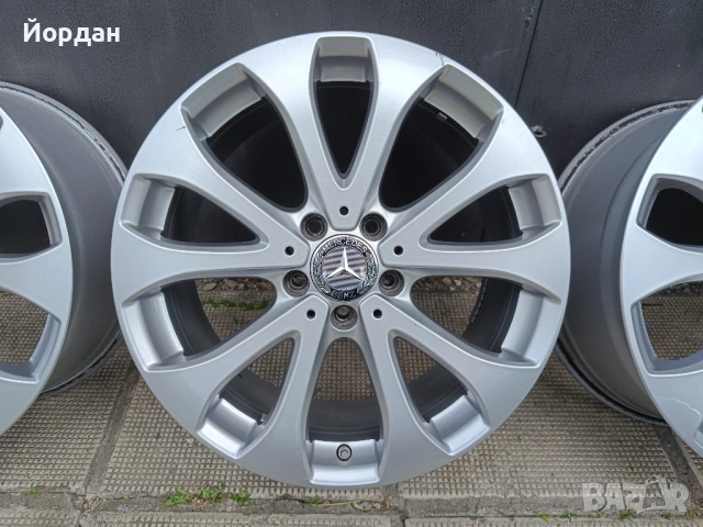 ОРИГИНАЛНИ джанти 18 ' цола 5x112 МЕРЦЕДЕС / MERCEDES E Klasse W213 8J ET43 + датчици, снимка 8 - Гуми и джанти - 54527731