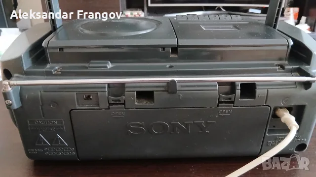 SONY CFD - V 14 CD RADIO CASSETTE - CORDER , снимка 9 - Радиокасетофони, транзистори - 55388095
